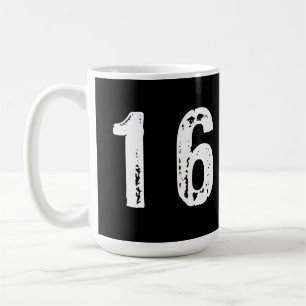Sport number 16 coffee mug