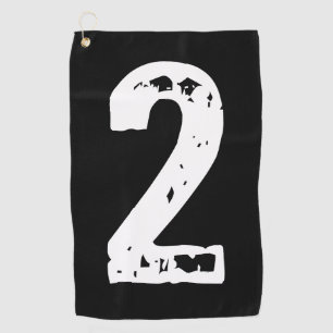 Sport number 2 golf towel