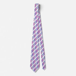 Sport Running Man in Mauve, Purple and Pink Tie