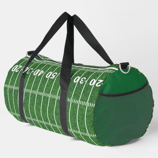 Sport Sac à duffel de conception de football (Coin droit)