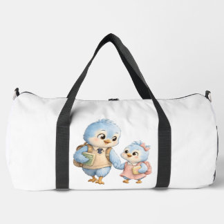 Sport Sac de week-end pour famille d'oiseaux mignons