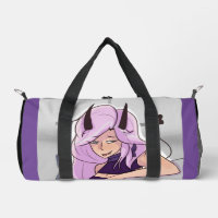 Sac Duffel de personnage de fille de l'Anime migno