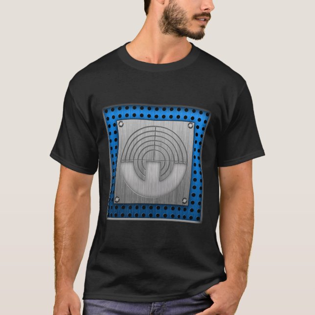 Sport Shooting; Metal-look T-Shirt (Front)
