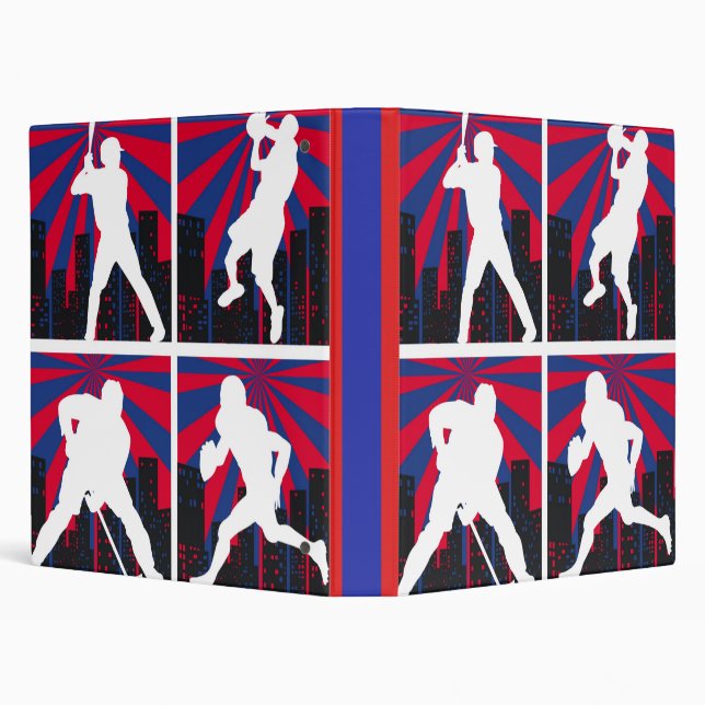 Sport Silhouettes Binder (Background)