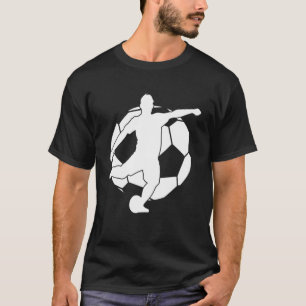 Sport Soccer Graphic Kids Boys Soccer Player T-Shirt