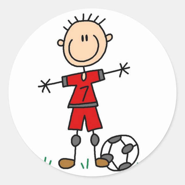 Sport Soccer Sticker (Front)
