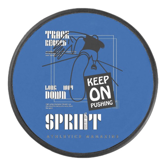 Sport sportif continuer à pousser (Devant)