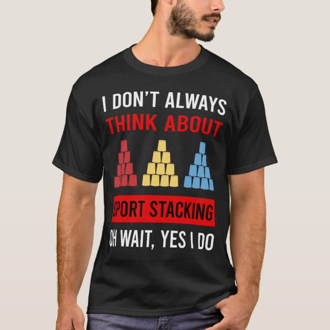 Sport Stacking Cup Stacking Speed Stacking Cups T-Shirt (Front)