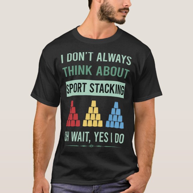 Sport Stacking Cup Stacking Speed Stacking Cups T-Shirt (Front)