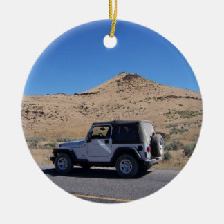 sport utility vehicle ceramic ornament