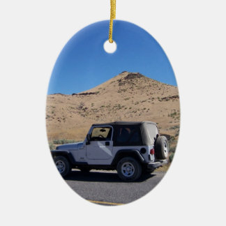 sport utility vehicle ceramic ornament