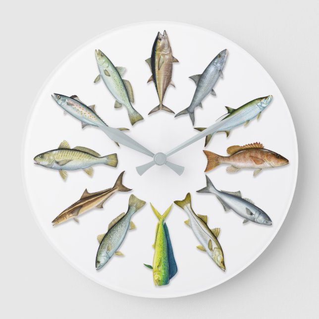 Sportfish Wall Clock (Front)