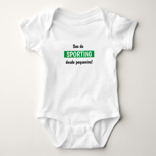 Sporting Baby Jersey Bodysuit (Front)