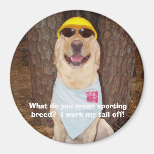 Sporting Breed? Magnet