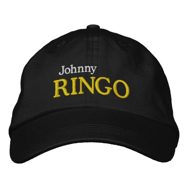 Sporting Goods Golf Accessories JOHNNY RINGO Style Embroidered Hat (Front)