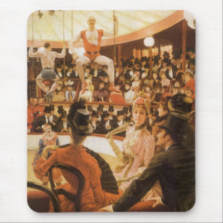 Sporting Ladies (aka Circus Lover) by James Tissot Mouse Pad