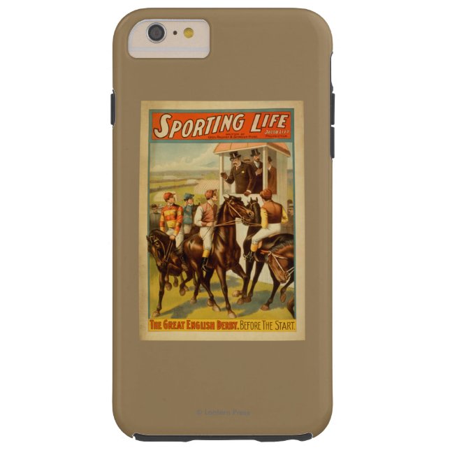 Sporting Life - The Great English Derby Theatre Case-Mate iPhone Case (Back)