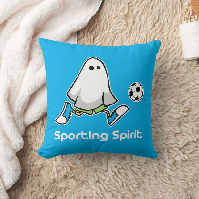Sporting Spirit Throw Pillow (Blanket)