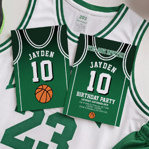 Sports 10 Birthday Party Invitation