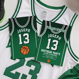 Sports 13 Anniversaire Fête Invitation