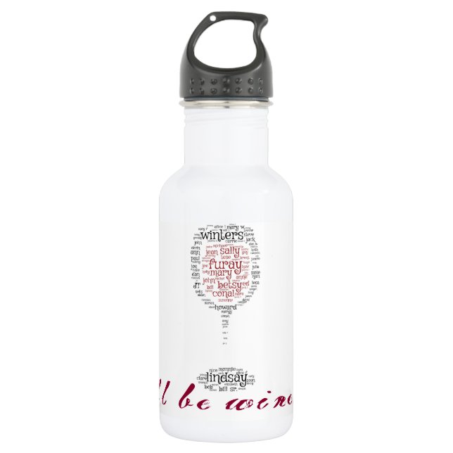 Sports and Wine 532 Ml Water Bottle (Front)