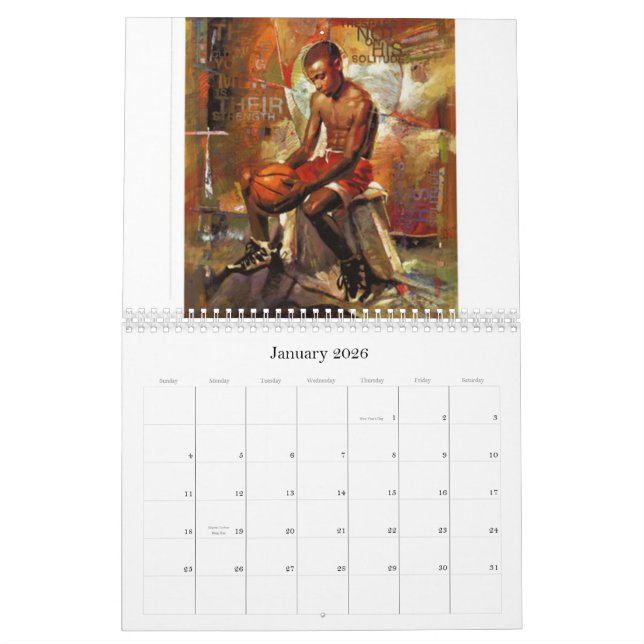 SPORTS ART 2011 CALENDAR (Jan 2026)