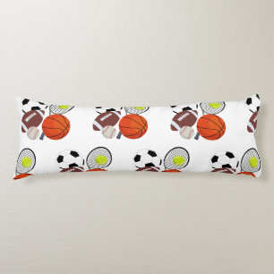 Sports Athletic Balls Body Pillow