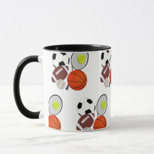 Sports Athletic Balls  Mug