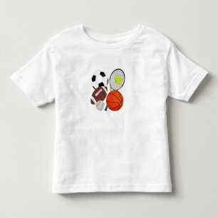 Sports Athletic Balls Toddler T-shirt
