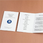 Sports Award Banquet Football Softball Program Flyer<br><div class="desc">Easily customize this simple,  classic design for the program for your award banquets for football softball baseball soccer,  etc.  Simply fold each double sided page in half upon receipt for a folded booklet.</div>