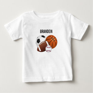 Sports Balls Personalized T-Shirt