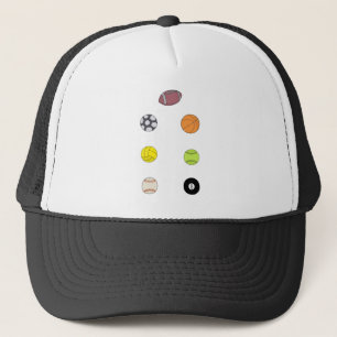 Sports Balls Trucker Hat