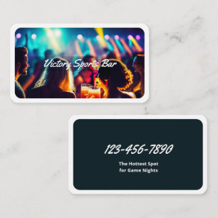 Sports Bar Business Card