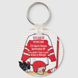 Sports Bar promotional advertising Keychain