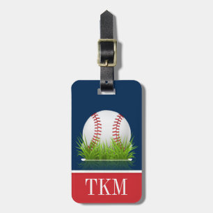 Sports - Baseball Luggage Tag