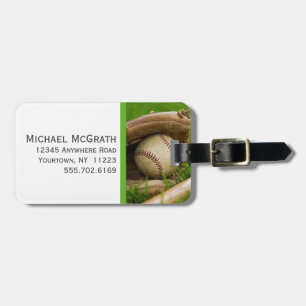 Sports - Baseball Luggage Tags