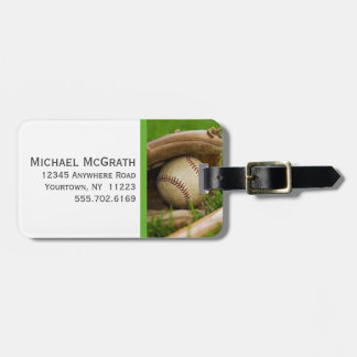Sports - Baseball Luggage Tags