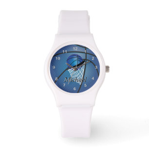 Sports Basketball DIY Name Watch