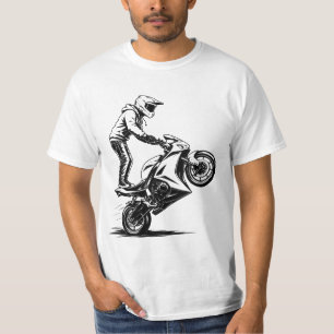 Sports Bike Stunt T-Shirt