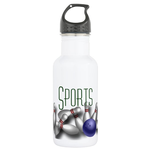 Sports Bowling 532 Ml Water Bottle (Front)