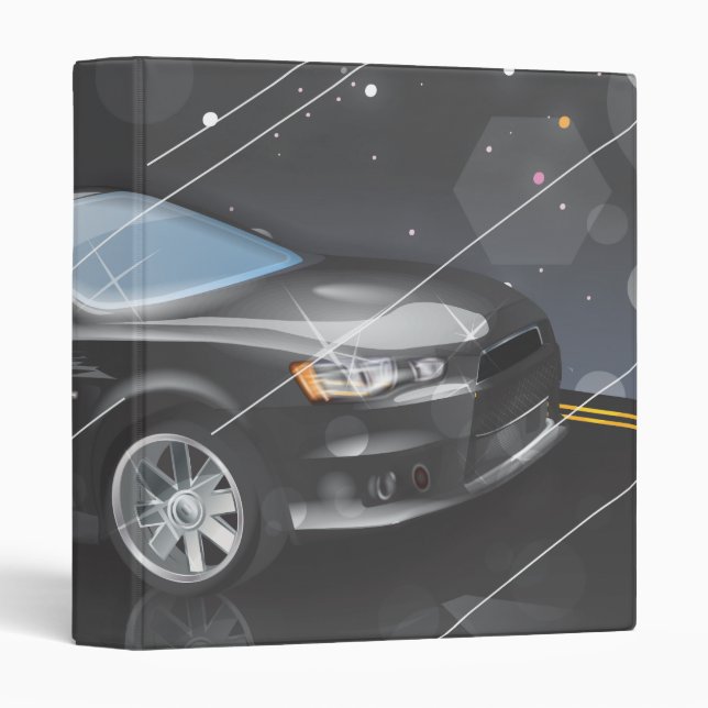 Sports Car Binder (Front/Spine)