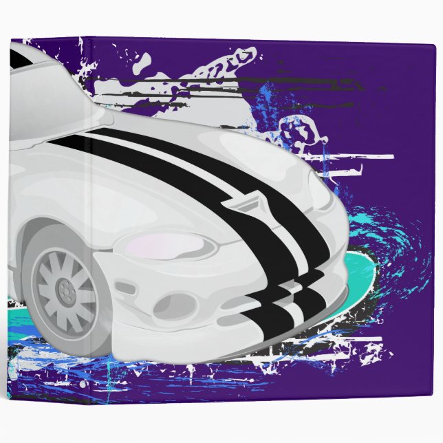 Sports Car Binder (Front/Spine)