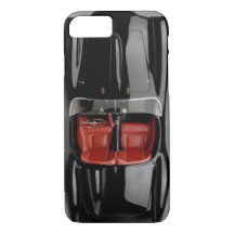 Sports Car Black iPhone X/8/7/11 Barely There Case
