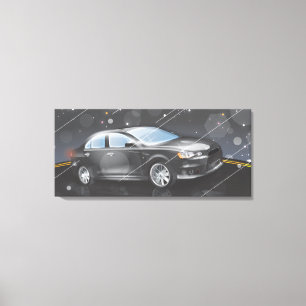 Sports Car Canvas Print