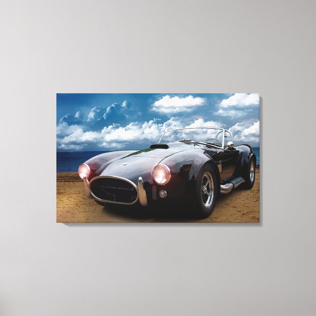 Sports Car Canvas Print (Front)
