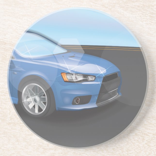 Sports Car Coaster (Front)