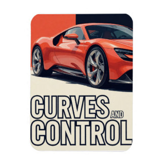 🧡 Sports Car Curves And Control Magnet