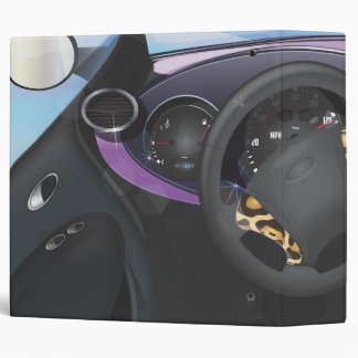 Sports Car Dashboard Binder