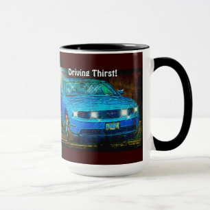Sports Car Drivers Coffee Break Drinkware Mug