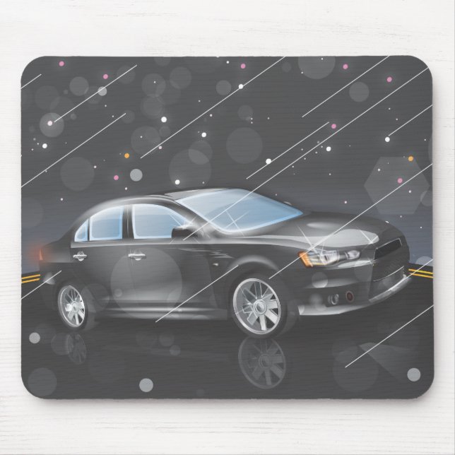 Sports Car Mouse Pad (Front)